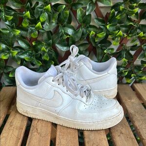 Nike White Low-Top Sneakers